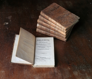 Delphine, roman de Madame de Staël, en 6 volumes. Paris, 1803.